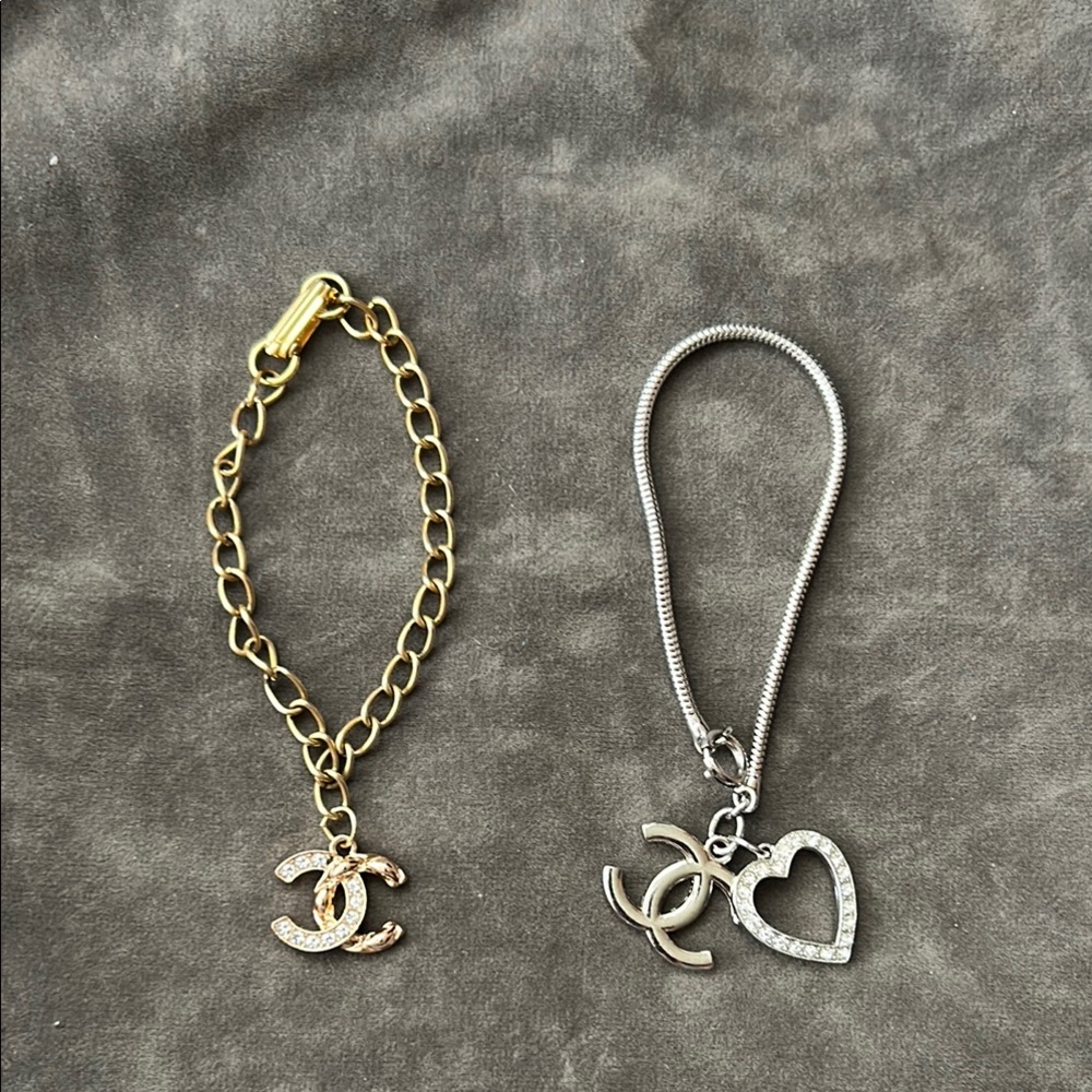 (Pick One) Gold or Silver Charm Bracelet